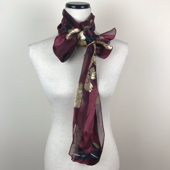 Accessories - Japanese floral scarf